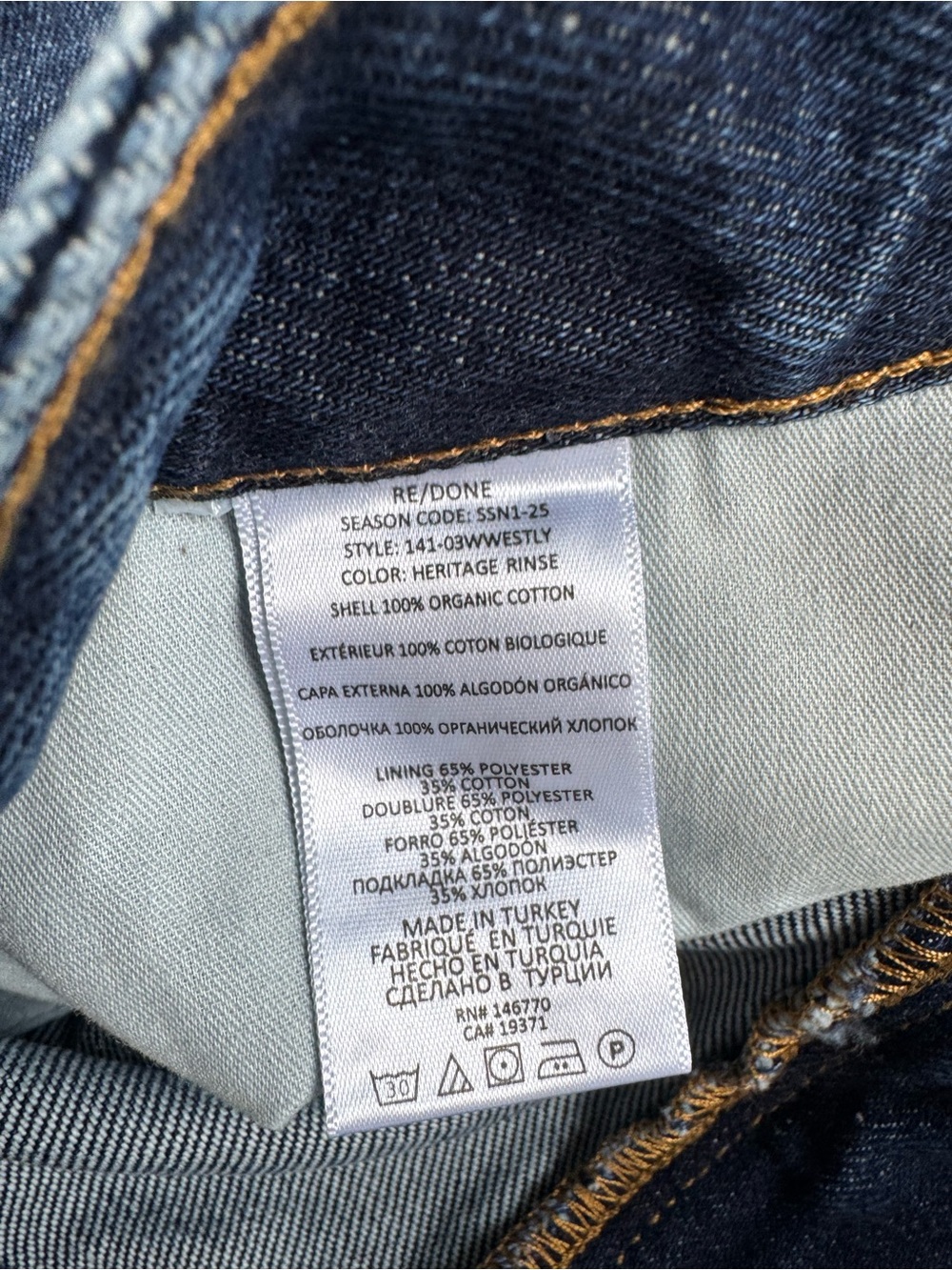 RE/DONE The Westley Jeans in Heritage Rinse | 32
NWT - Picture 11 of 14